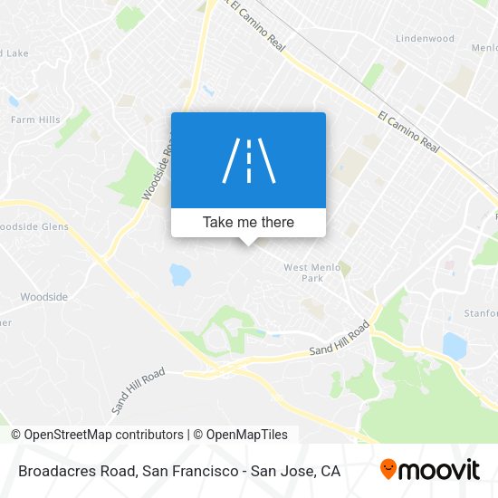 Mapa de Broadacres Road