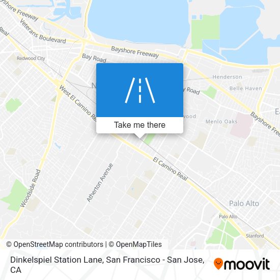 Dinkelspiel Station Lane map