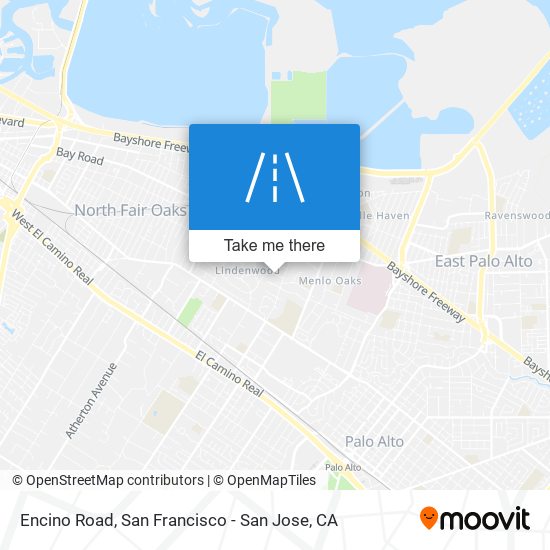 Encino Road map