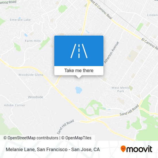 Mapa de Melanie Lane