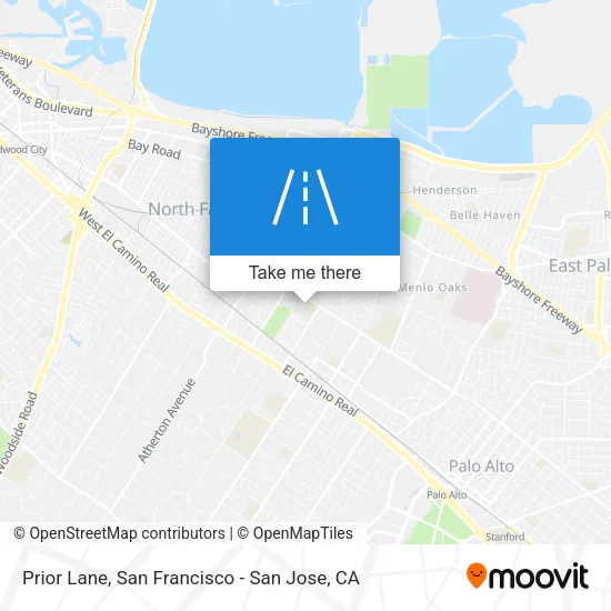 Mapa de Prior Lane