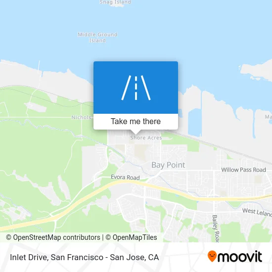 Inlet Drive map