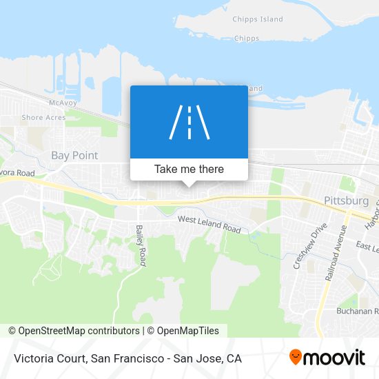 Mapa de Victoria Court