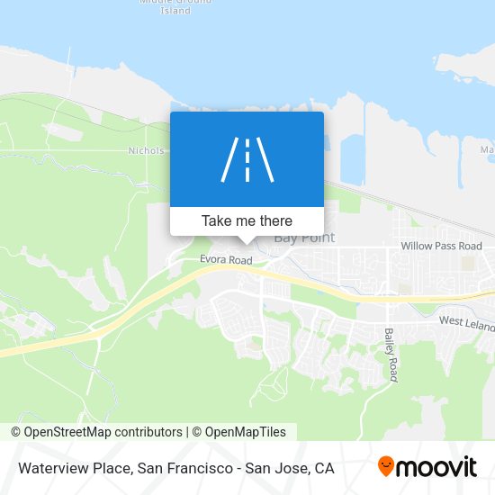 Mapa de Waterview Place