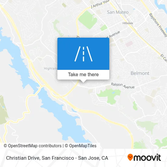 Christian Drive map