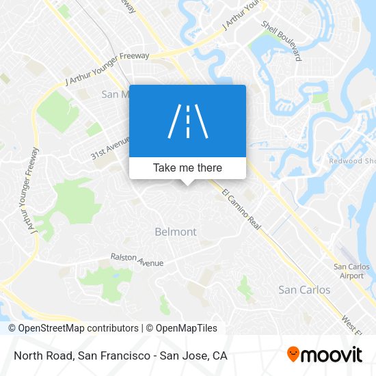 Mapa de North Road