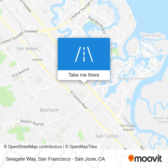 Seagate Way map