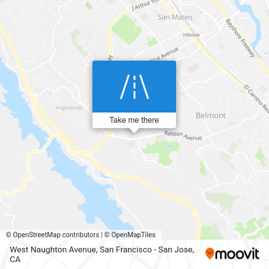 Mapa de West Naughton Avenue