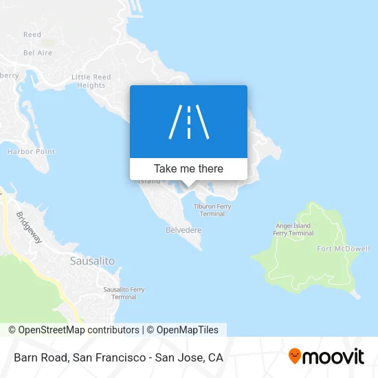 Barn Road map