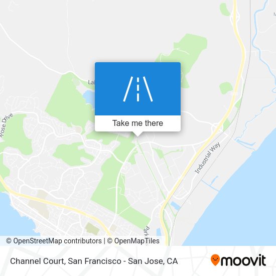 Mapa de Channel Court