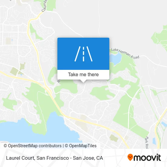 Laurel Court map