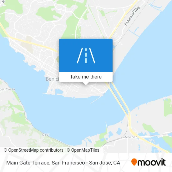 Main Gate Terrace map