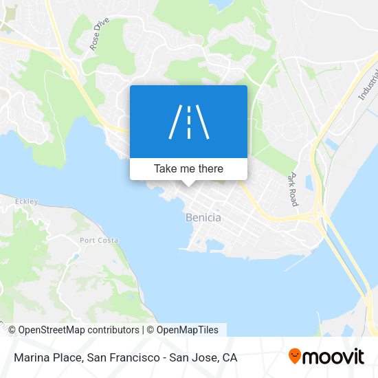 Mapa de Marina Place