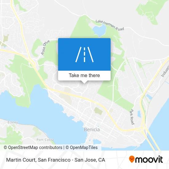 Martin Court map