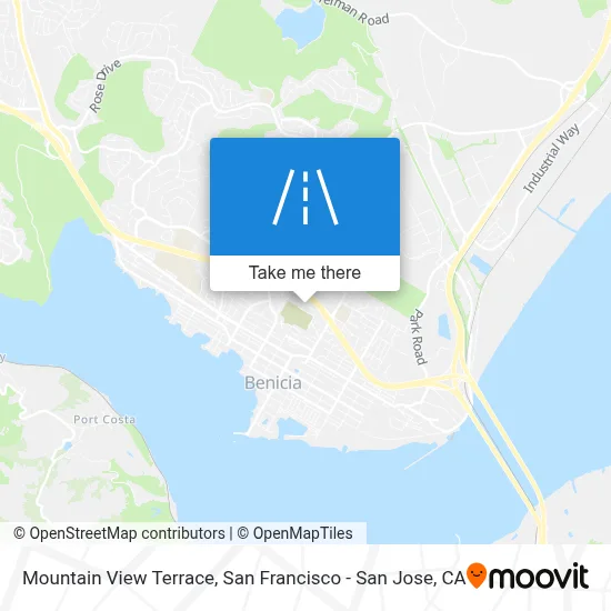 Mountain View Terrace map