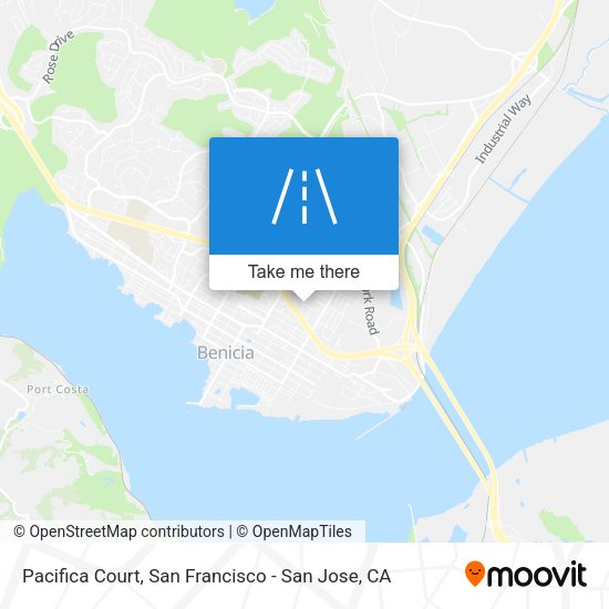 Mapa de Pacifica Court