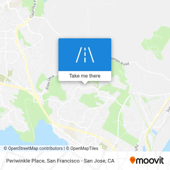 Periwinkle Place map