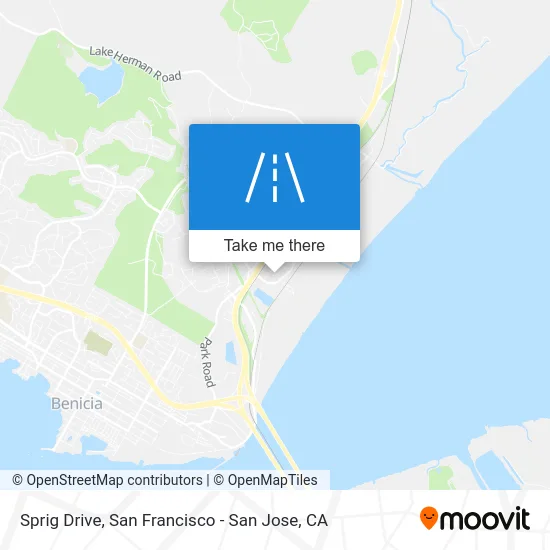 Sprig Drive map