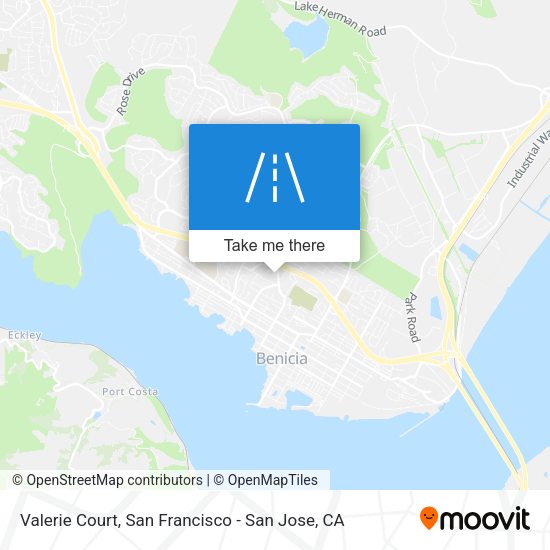 Mapa de Valerie Court