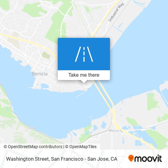 Mapa de Washington Street