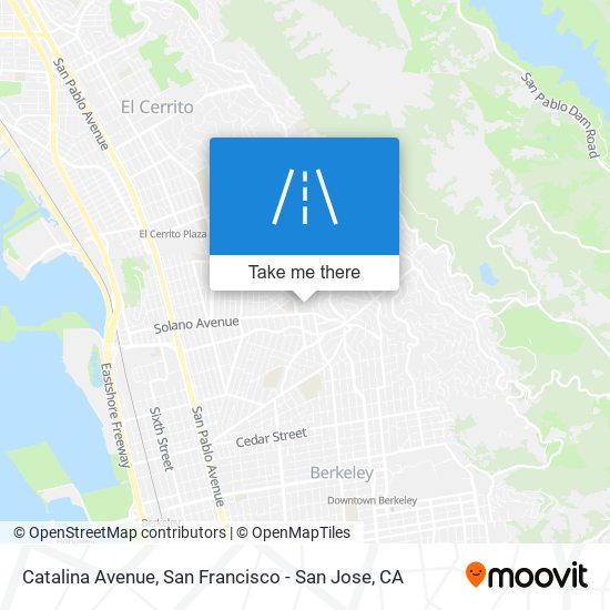 Catalina Avenue map