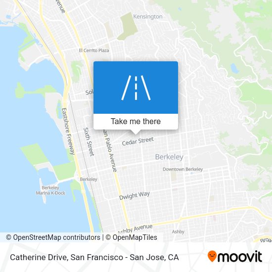 Mapa de Catherine Drive