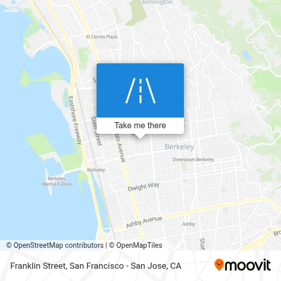 Franklin Street map