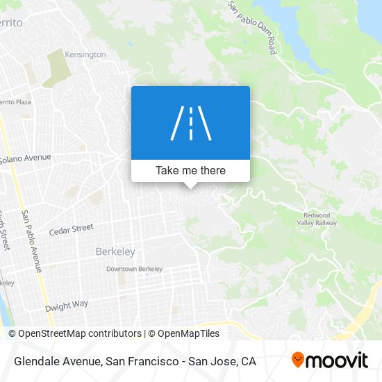 Glendale Avenue map
