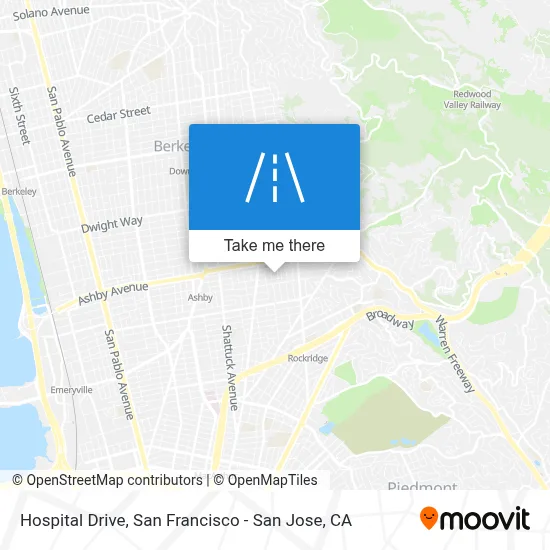 Hospital Drive map
