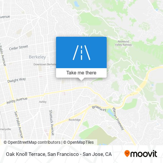 Oak Knoll Terrace map