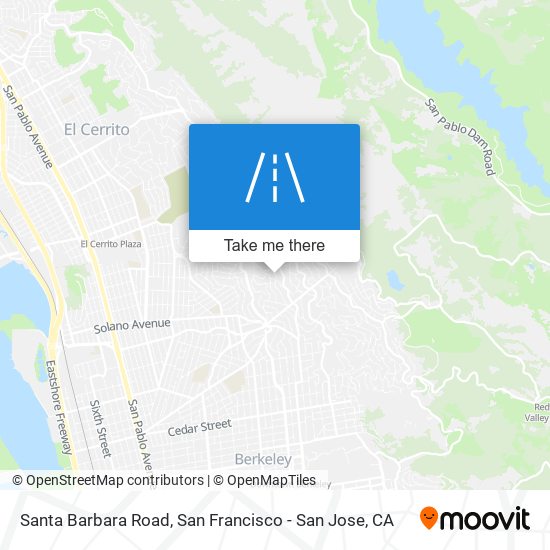Mapa de Santa Barbara Road