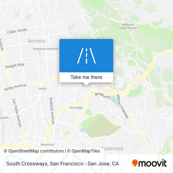 Mapa de South Crossways