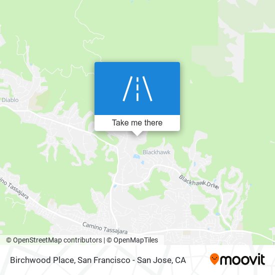 Birchwood Place map