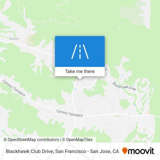 Mapa de Blackhawk Club Drive