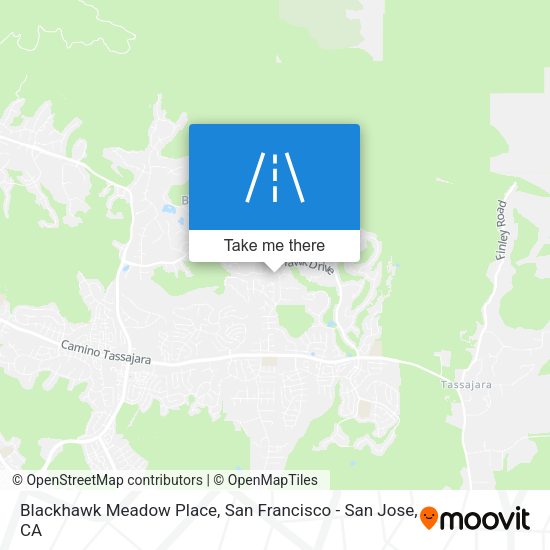 Blackhawk Meadow Place map