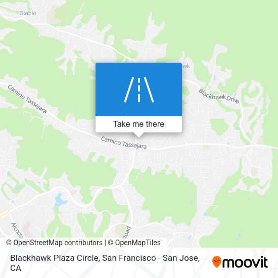 Blackhawk Plaza Circle map