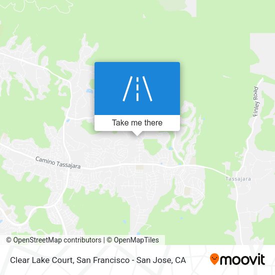 Mapa de Clear Lake Court