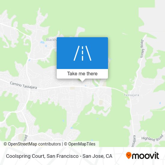 Coolspring Court map