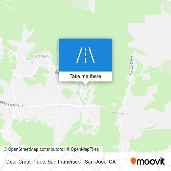 Mapa de Deer Crest Place