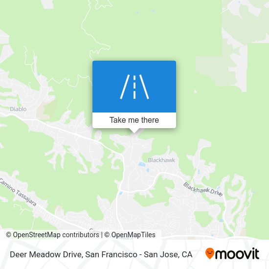 Deer Meadow Drive map