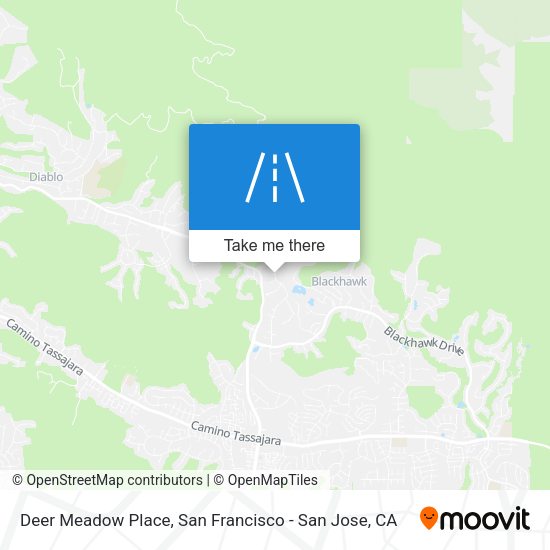 Deer Meadow Place map