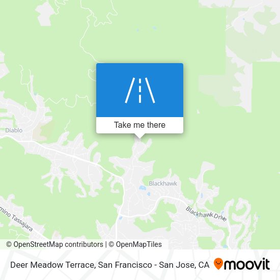 Deer Meadow Terrace map