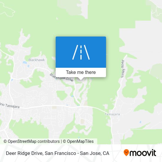 Deer Ridge Drive map