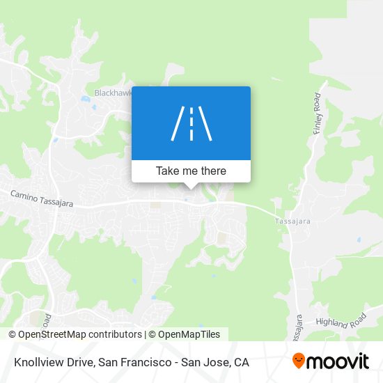 Mapa de Knollview Drive