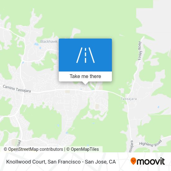 Mapa de Knollwood Court