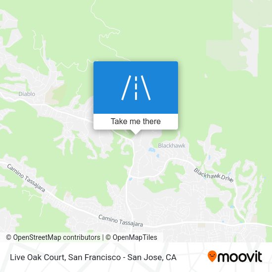 Mapa de Live Oak Court