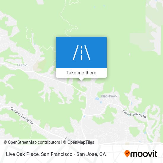 Mapa de Live Oak Place
