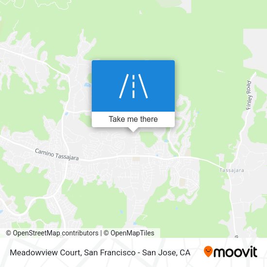 Mapa de Meadowview Court