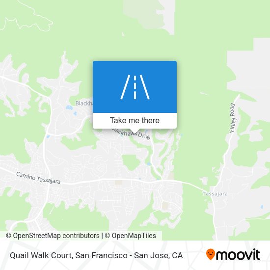 Quail Walk Court map