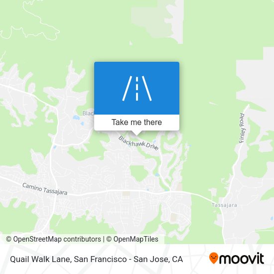 Mapa de Quail Walk Lane